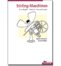 Titelseite des Buches "Stirling-Maschinen"