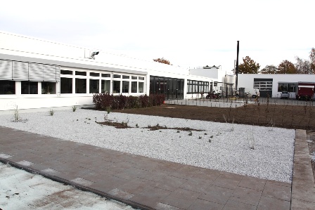 Neues unternehmenseigenes Betriebsgebäude der COMUNA-metall im Gewerbegebiet Enger-Oldinghausen