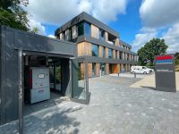 Die SOKRATHERM Firmenzentrale am Stammsitz Hiddenhausen (NRW) wird von BHKW, Wärmepumpe und Solaranlage versorgt.
