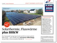 Solarthermie, Flusswärme plus BHKW